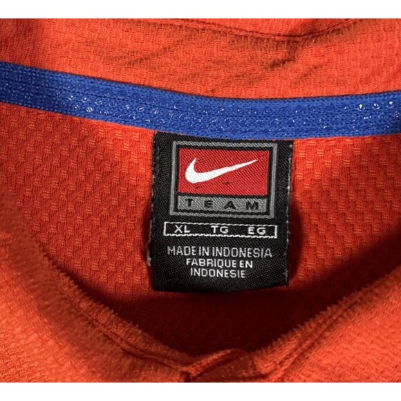 Florida Gators Nike Team Polo Men’s Size XL Orange Center Logo Sphere Dry UF - Picture 6 of 14